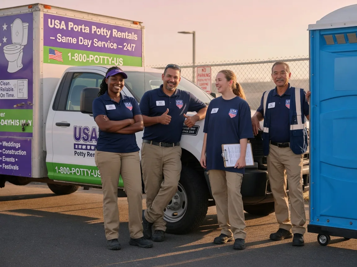 Porta Potty Rental company in Marlton, NJ